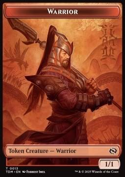 Warrior Token (R 1/1) // Servo Token (A 1/1)
