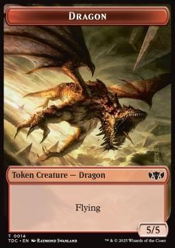 Dragon Token (R 5/5) // Copy Token