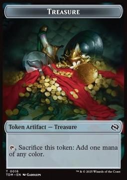 Treasure Token // Spirit Token (W 1/1)
