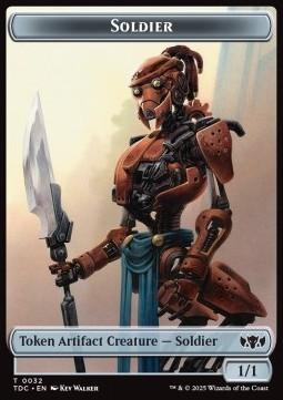 Soldier Token (A 1/1) // Copy Token