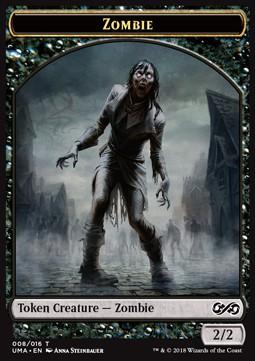 Zombie Token (Black 2/2)