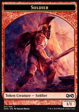 Soldier Token (Red 1/1)