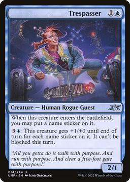 ______ ______ ______ Trespasser