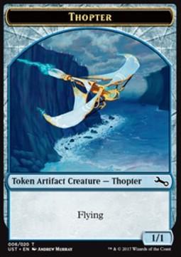 Thopter Token (Blue Artifact 1/1)