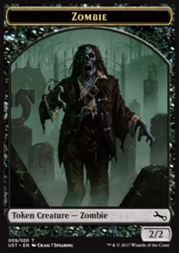 Zombie Token (Black 2/2)
