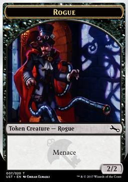 Rogue Token (Black 2/2 Menace)