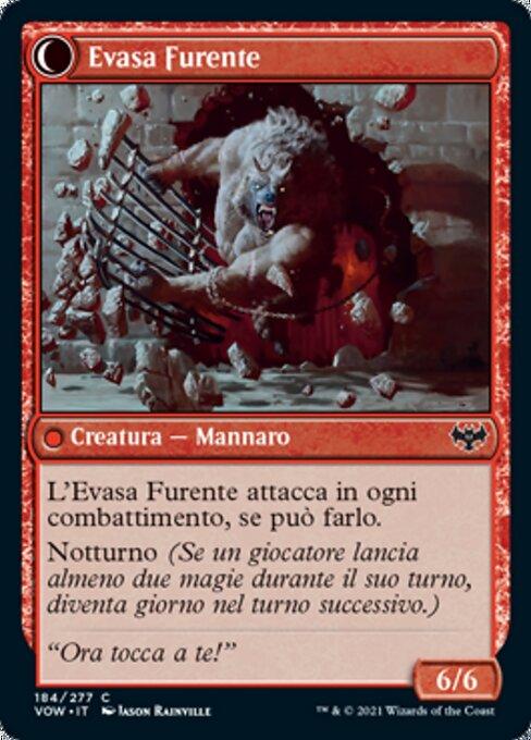 Weary Prisoner // Wrathful Jailbreaker (back)