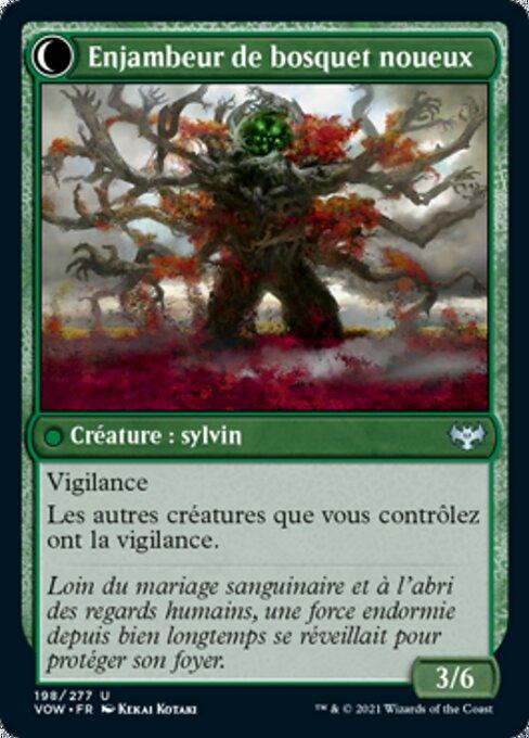 Dormant Grove // Gnarled Grovestrider (back)