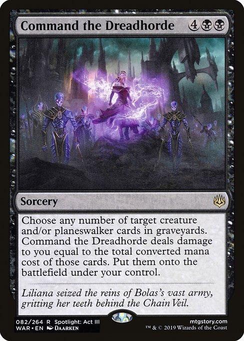 Command the Dreadhorde