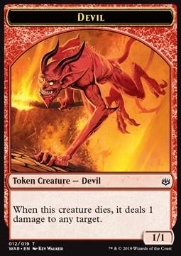 Devil Token (Red 1/1)