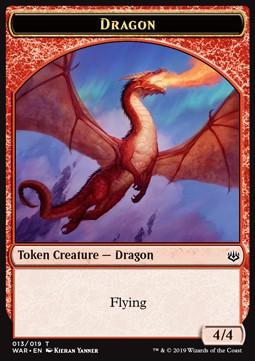 Dragon Token (Red 4/4)
