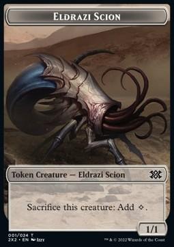 Eldrazi Scion Token (C 1/1) // Bear Token (G 4/4)