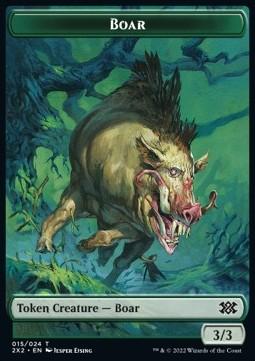 Boar Token (G 3/3) // Treasure Token