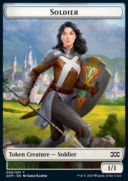 Soldier Token (White 1/1)