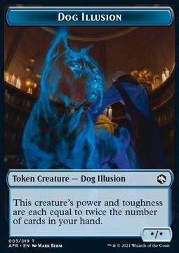 Dog Illusion Token (Blue */*)