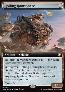 Rolling Hamsphere