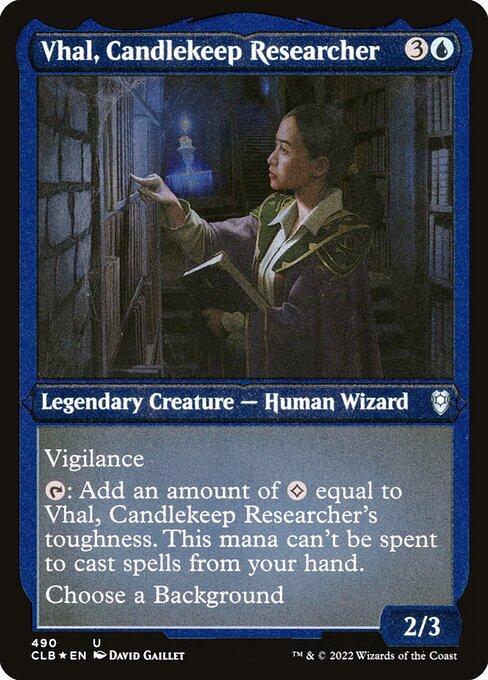 Vhal, Candlekeep Researcher (V.1)