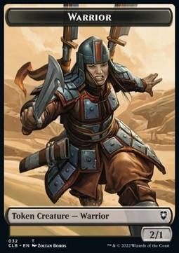 Warrior Token (B 2/1) // Inkling Token (WB 2/1)