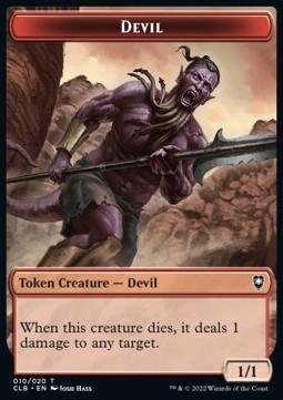 Devil Token (R 1/1) // Treasure Token