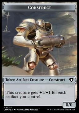Construct Token (A 0/0) // Elemental Token (R 1/1 Haste)