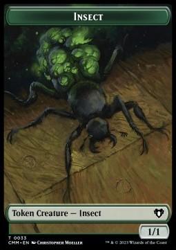 Insect Token (G 1/1) // Spirit Token (WB 1/1)