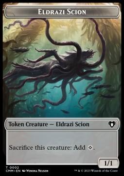Eldrazi Scion Token (C 1/1) // Dragon Token (R 2/2)