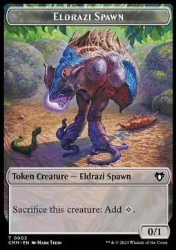 Eldrazi Spawn Token (C 0/1) // Phyrexian Beast Token (G 4/4)