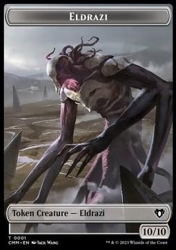 Eldrazi Token (C 10/10) // Stoneforged Blade Token