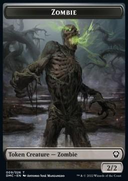 Zombie Token (Black 2/2)