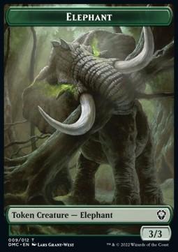 Elephant Token (G 3/3) // Treasure Token
