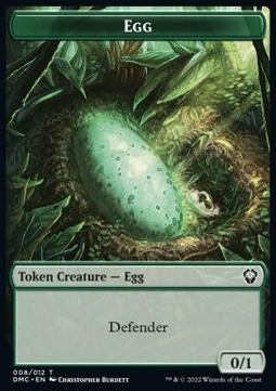 Egg Token (G 0/1) // Snake Token (G 1/1)