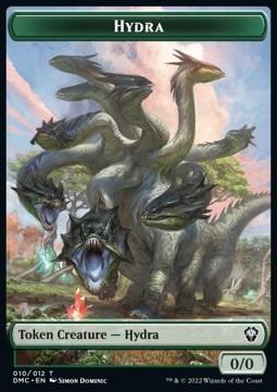 Hydra Token (G 0/0) // Snake Token (G 1/1)