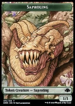 Saproling Token (Green 1/1)