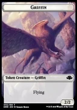 Griffin Token (W 2/2) // Goblin Token (R 1/1)