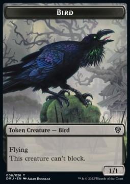 Bird Token (B 1/1) // Phyrexian Token (B 2/2)