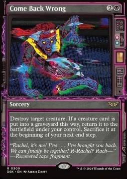 Come Back Wrong (V.2)