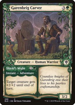 Garenbrig Carver // Shield's Might