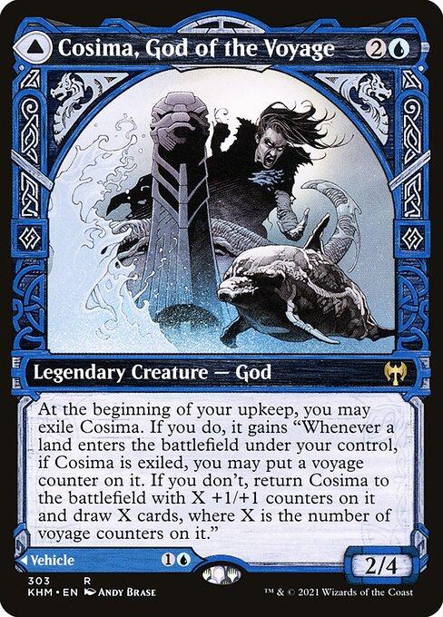 Cosima, God of the Voyage // The Omenkeel (front)