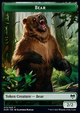 Bear Token (G 2/2) // Treasure Token