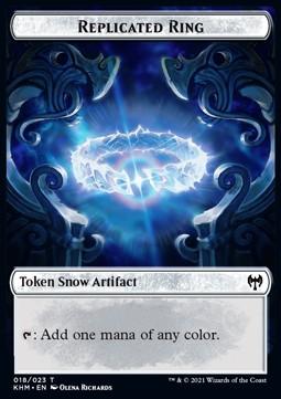 Replicated Ring Token // Elf Warrior Token (G 1/1)