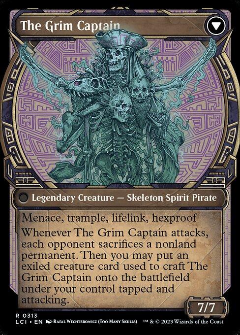 Throne of the Grim Captain // The Grim Captain (back)