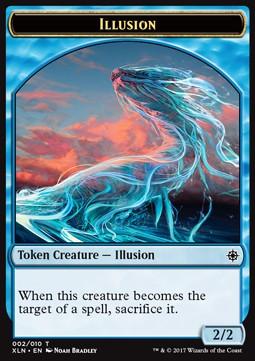 Illusion Token (Blue 2/2 Spellweakness)