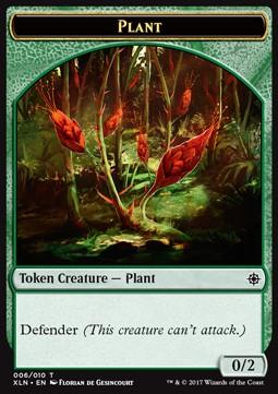 Plant Token (Green 0/2)