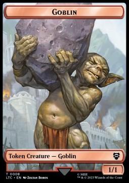Goblin Token (R 1/1) // Wraith Token (B 3/3)