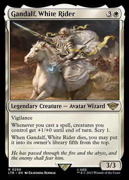 Gandalf, White Rider (V.1)