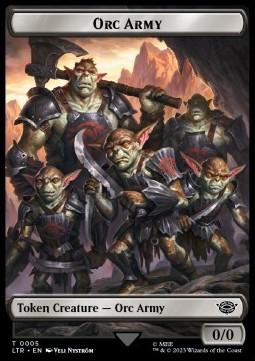Orc Army Token (B 0/0) // Food Token (V.3)