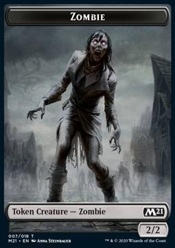 Zombie Token (B 2/2) // Demon Token (B 5/5)