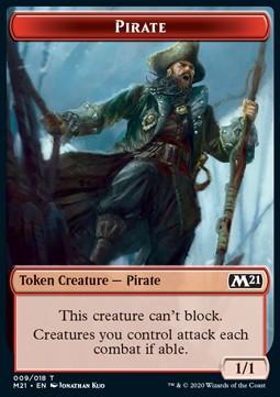 Pirate Token (Red 1/1)