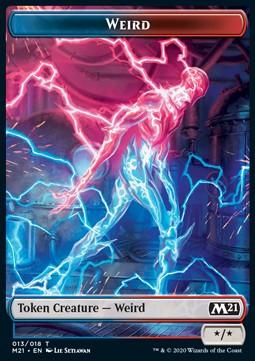 Weird Token (Blue and Red */*)