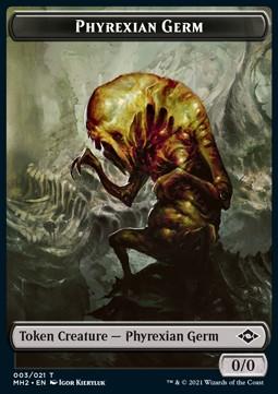 Phyrexian Germ Token (Black 0/0)